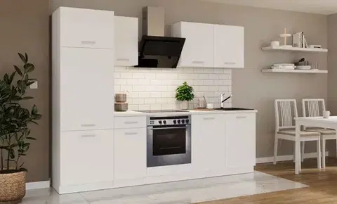 Kuchynské linky NITO kuchynská linka 260cm, biela
