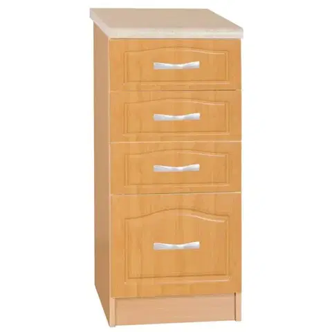 Kuchynské série Spodná skrinka šuplíková LORA MDF NEW KLASIK S40SZ4 Tempo Kondela
