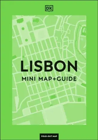 Geografia, mapy, sprievodcovia DK Lisbon Mini Map and Guide - DK Travel