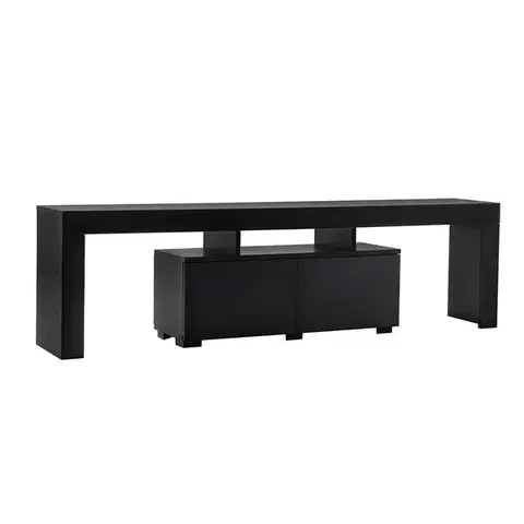 Konferenčné stolíky Televízny stolík Enclave Wood Black