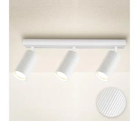 Svietidlá BRILAGI - Bodové svietidlo SELE MODERN 3xGU10/30W/230V biela WO-MOD3-WHT