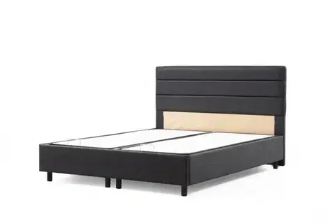 Postele Rám manželskej postele s čelom Motya 140 x 200 - Anthracite