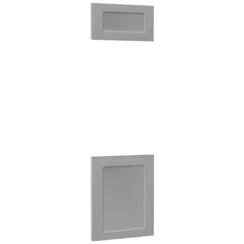 Kuchynské skrinky Čelo skrinky Luxeo F15-D60PM rám grey