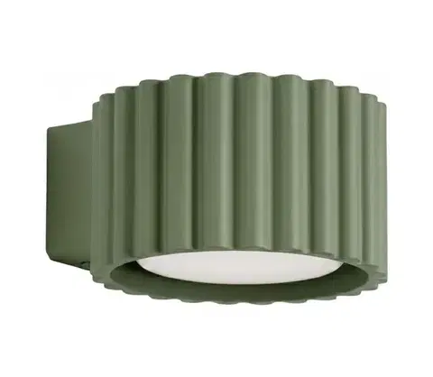Svietidlá  SL.2615 - Nástenné svietidlo AURA 1xGX53/10W/230V zelené SL.2615