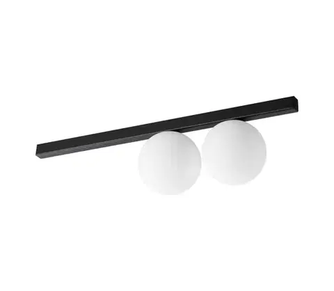 Svietidlá Ideal Lux - LED Stropné svietidlo BINOMIO 2xG9/3W/230V čierna 310671