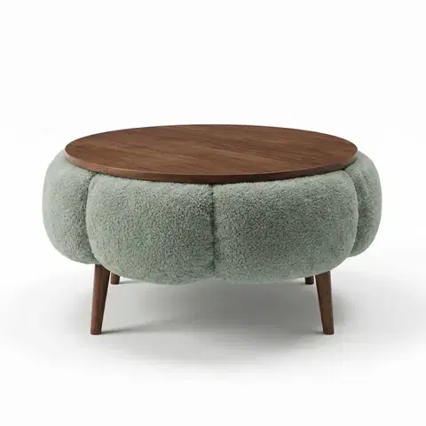 Konferenčné stolíky Konferenčný stolík PAPATYA 60 WALNUT