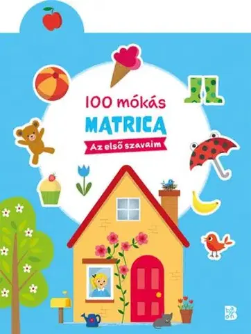 Nalepovačky, vystrihovačky, skladačky 100 mókás matrica - Az első szavaim