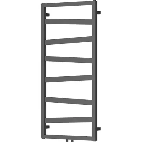 Radiátory do kúpeľne MEXEN - Zoom vykurovací rebrík/radiátor dekoratívny 1100 x 530 mm, 376 W, antracit W130-1100-530-00-66
