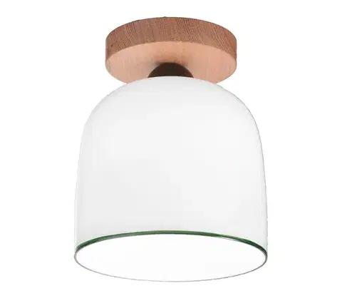 Svietidlá Kolarz A1352.11.G - Prisadený luster NONNA 1xE27/60W/230V dub/biela/zelená A1352.11.G