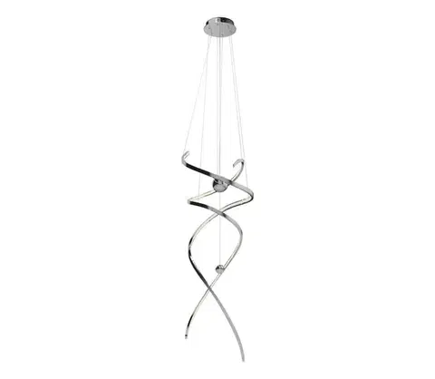 Svietidlá MAXLIGHT P0482D -LED S. luster na lanku RITZ LED/100W/230V pr. 60 cm CRI 90 chróm P0482D