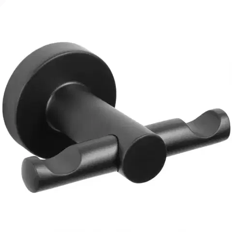 Vešiaky a háčiky na stenu Dvojitý háčik carbon čierny CKB-7402 99
