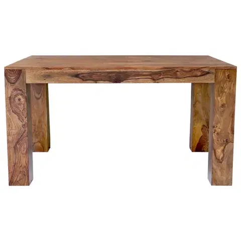 Jedálenské stoly Jedálenský stôl Tara 140x90 indický masív palisander