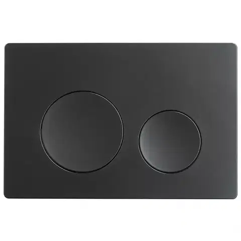Sanitárna keramika Tlačidlo Royal Black Oval