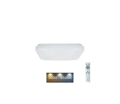 Svietidlá  LED Stropné svietidlo OPAL LED/36W/230V 3000-6500K + diaľkové ovládanie LCL534S/S