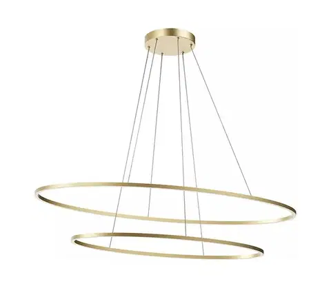Svietidlá Redo 01-3300 - LED Stmievateľný luster na lanku LEO LED/115W/230V bronzový 01-3300