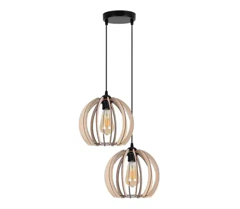 Svietidlá  Luster na lanku DORO 2xE27/60W/230V 0014