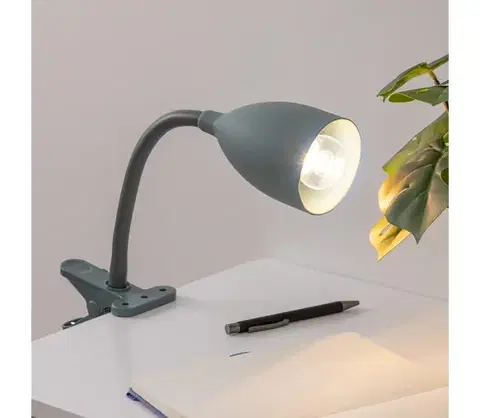 Lampy Atmosphera - Lampa s klipom SILY 1xE14/7W/230V zelená 116178H