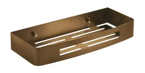 Regály a poličky Gedy - SMART polička do sprchy, 300x45x128 meď mat 241782