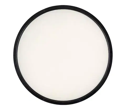 Svietidlá Rabalux 71072 - LED Stropné svietidlo PAULOS LED/24W/230V 4000K pr. 30 cm čierna 71072