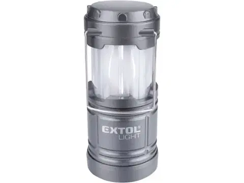 Svetlá a baterky EXTOL LIGHT Svietidlo kempingové, 75lm, efekt "plameň" (25lm), 3x1,5V AA