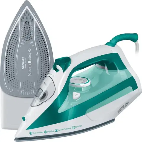 Žehličky Sencor SSI 6100GR naparovacia žehlička, zelená