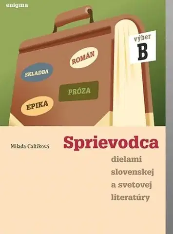 Slovenský jazyk Sprievodca dielami B slovenskej a svetovej literatúry - Milada Caltíková