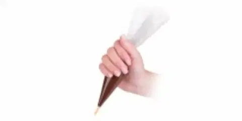Dekorácie na tortu Kinekus Vrecko zdob. s mini tryskou DELÍCIA 30cm 5ks