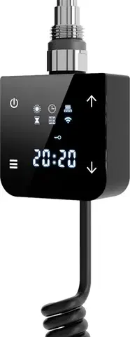 Radiátory do kúpeľne MEXEN - FA-05W vykurovacia tyč 450 W, čierna W958-0450-70