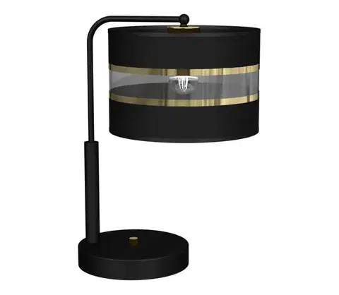 Lampy  Stolná lampa ULTIMO 1xE27/60W/230V čierna MLP7343