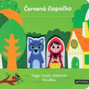 Leporelá, krabičky, puzzle knihy Červená čiapočka: Moja malá bábková knižka - Marion Billet