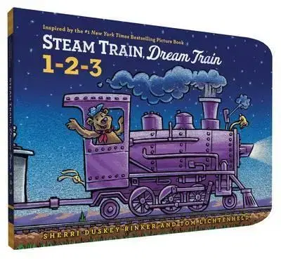 Pre deti a mládež Steam Train, Dream Train Counting - Rinker Duskey Sherri,Tom Lichtenstein