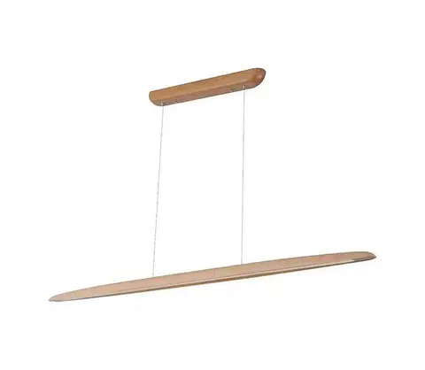 Svietidlá  LED Luster na lanku LED/22W/230V 4000K 130 cm buk/masív WRL0321