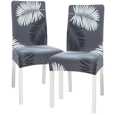 Doplnky do spálne 4Home Napínací poťah na stoličku Noir, 45 - 50 cm, sada 2 ks