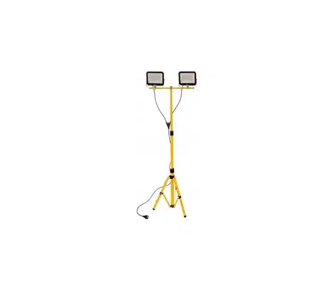 LED osvetlenie  LED Reflektor so stojanom NOCTIS 2xLED/50W/230V 4000K IP65 029051NW_TRIPOD_PW