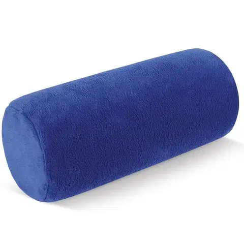 Vankúše Bellatex Vankúš pod krk Valec mikro modrá, 15 x 35 cm