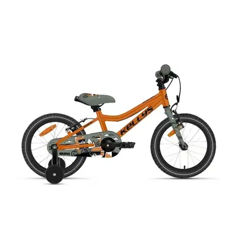 Bicykle Odľahčený detský bicykel KELLYS Wasper Neo 16" 10.0 • 100-110 cm • 8,5 kg Ginger Orange - 9" (100-110 cm)