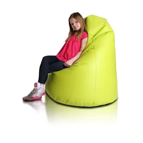 Sedacie vaky a kocky Sedací vak hruška xl TiaHome - limetková