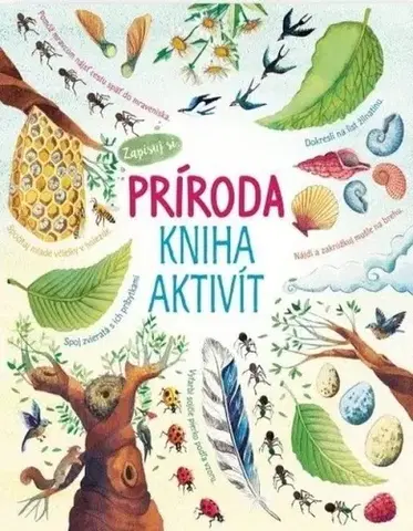 Nalepovačky, vystrihovačky, skladačky Príroda: Kniha aktivít