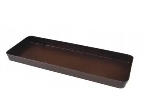 Kvetináče a truhlíky Kinekus Miska pod truhlík plastová, 50cm, hnedá, T4