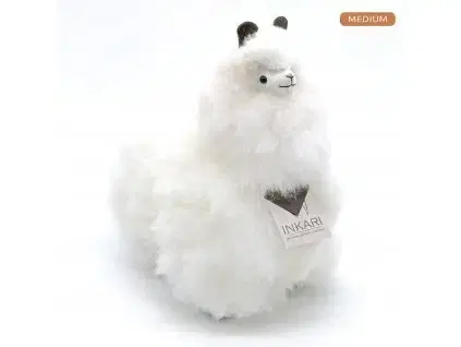 INKARI Alpaky INKARI Alpaky Plyšová hračka Alpaca MEDIUM - IVORY WHITE