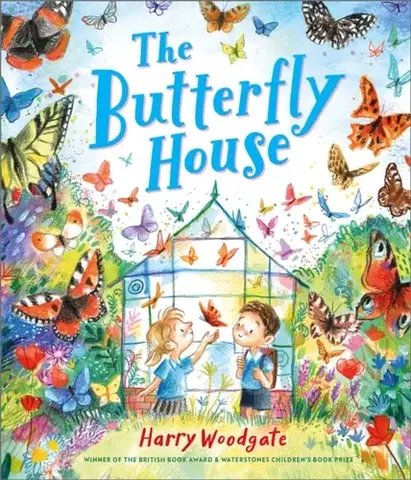 Leporelá, krabičky, puzzle knihy The Butterfly House - Harry Woodgate
