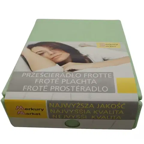 Bytový textil Froté plachta s gumkou 1,6/2,0