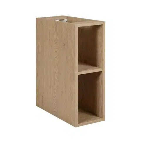 Skrinky do kúpeľne Elvisia Regál do kúpeľne SIMPLE light oak