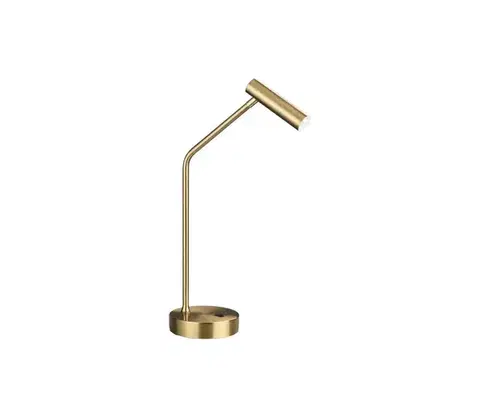 Lampy Ideal Lux - LED Stolná lampa EASY LED/3,5W/230V CRI 90 mosadz 295541