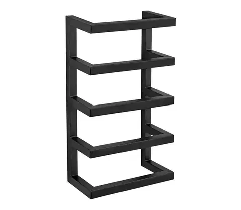 Svietidlá WENKO 25780100 - Stojan na uteráky FONDIRO 24x42 cm čierna 25780100