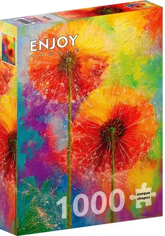 1000 dielikov Enjoy Puzzle Púpavy 1000 Enjoy