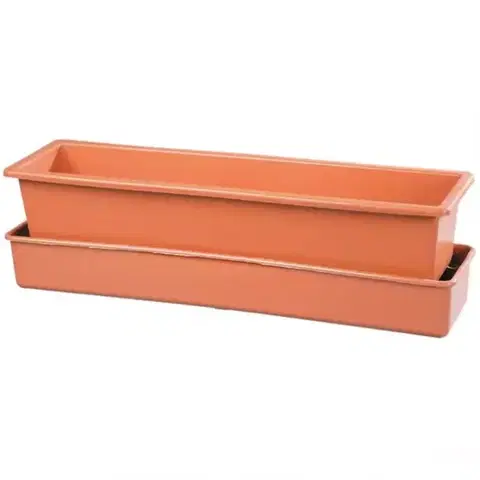 Záhrada Kvetináč samozavlažovací LEBIŠ 60cm/18L/terakota