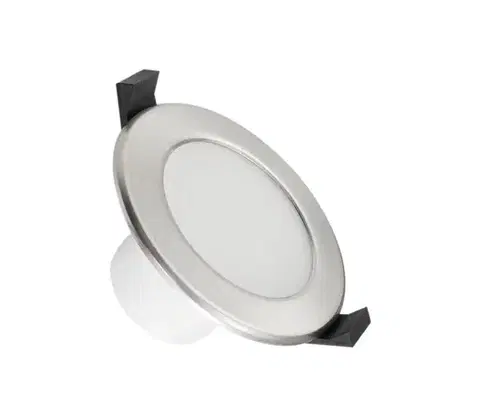 Svietidlá  LED Kúpeľňové podhľadové svietidlo LED/7W/230V 4000K strieborná IP44 LDL153/S