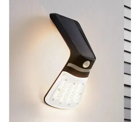 LED osvetlenie Eglo 98758 - LED solárne svietidlo so senzorom LAMOZZO LED/2W/3,7V 1200 mAh IP44 98758