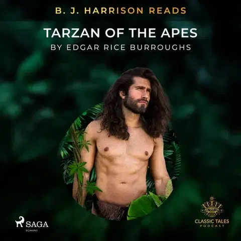 Beletria - ostatné Saga Egmont B. J. Harrison Reads Tarzan of the Apes (EN)